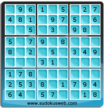 Sudoku de Niveau Très Facile