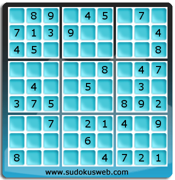 Sudoku de Niveau Facile