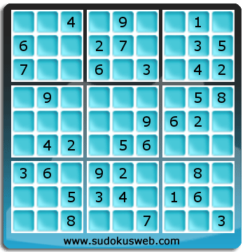 Sudoku von einfacher höhe