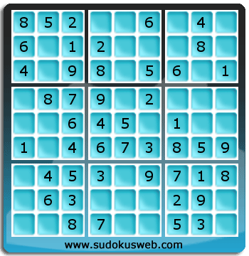 Nivel Muito Facil de Sudoku