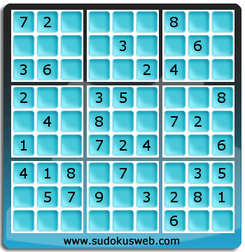 Sudoku von einfacher höhe