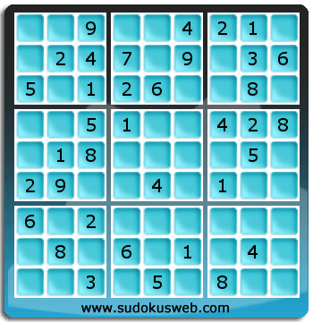 Sudoku von einfacher höhe