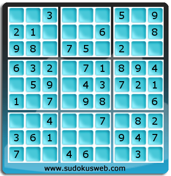 Sudoku von sehr einfacher höhe