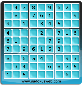 Sudoku de Nivell Molt Fàcil