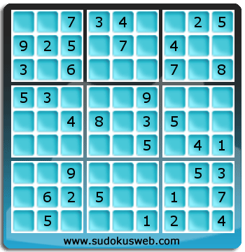 Sudoku von einfacher höhe