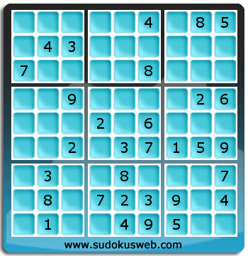 Sudoku von mittelmässiger höhe