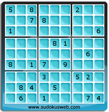 Sudoku von Fachmännischer höhe