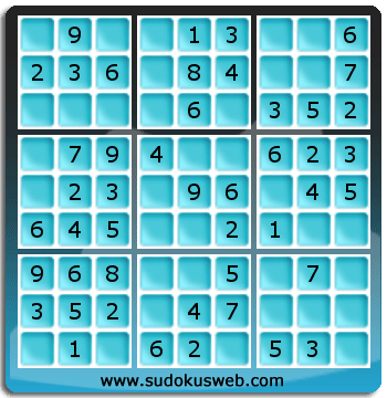 Nivel Muito Facil de Sudoku