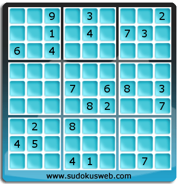 Sudoku von Fachmännischer höhe