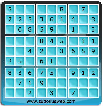 Sudoku von sehr einfacher höhe