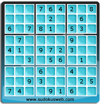 Sudoku von einfacher höhe