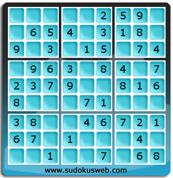 Nivel Muito Facil de Sudoku