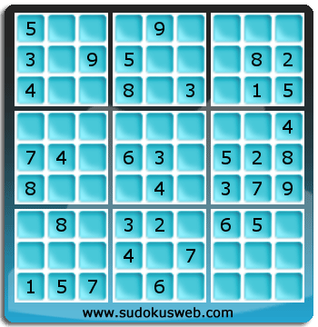 Sudoku von einfacher höhe