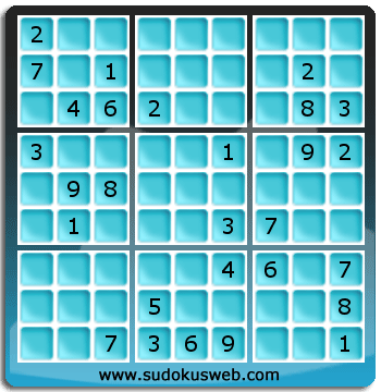 Sudoku von Fachmännischer höhe