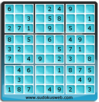 Sudoku de Nivel Muy Fácil