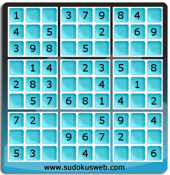 Nivel Muito Facil de Sudoku