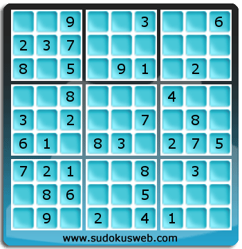 Nivel Facil de Sudoku