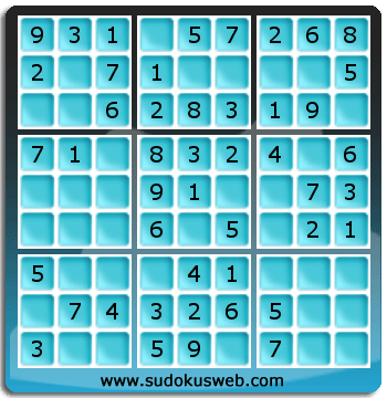 Sudoku von sehr einfacher höhe