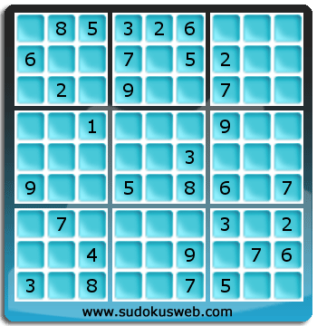 Sudoku von mittelmässiger höhe