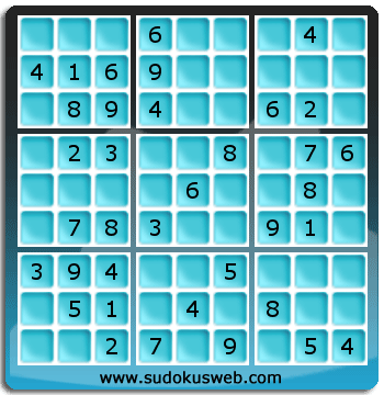 Sudoku von einfacher höhe