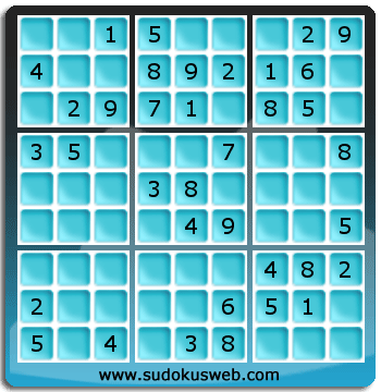 Sudoku von einfacher höhe