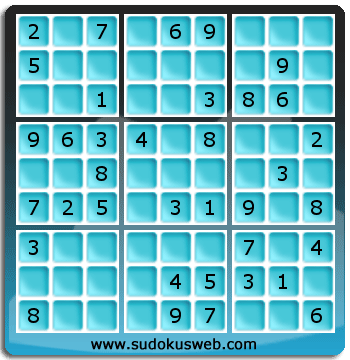 Sudoku von einfacher höhe