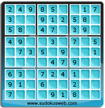 Nivel Muito Facil de Sudoku