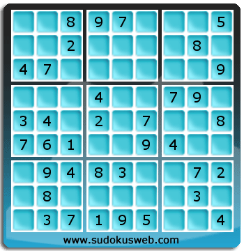 Sudoku von einfacher höhe