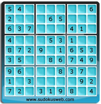 Sudoku von sehr einfacher höhe