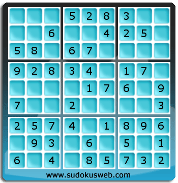 Sudoku von sehr einfacher höhe