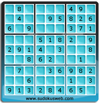 Sudoku von sehr einfacher höhe