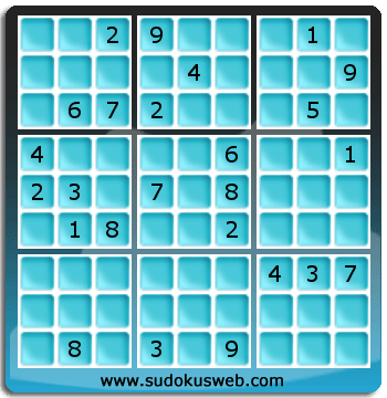 Sudoku von Fachmännischer höhe