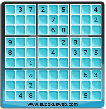 Sudoku von schwieriger höhe