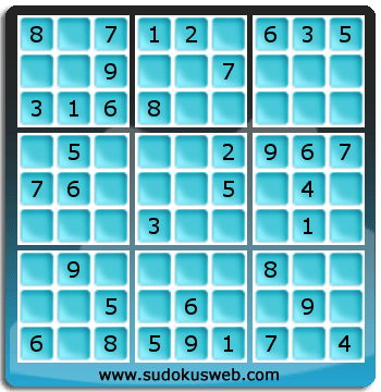 Sudoku von einfacher höhe