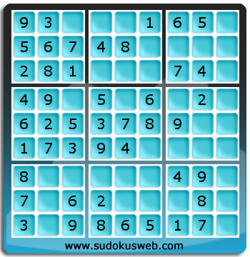 Nivel Muito Facil de Sudoku