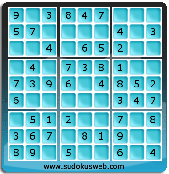 Sudoku de Nivel Muy Fácil