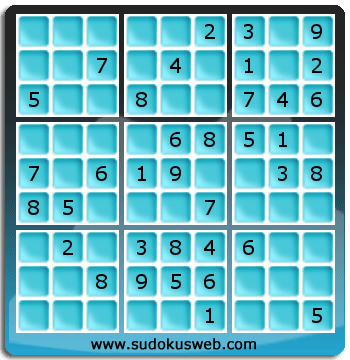 Sudoku von einfacher höhe