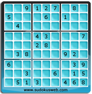 Sudoku von mittelmässiger höhe