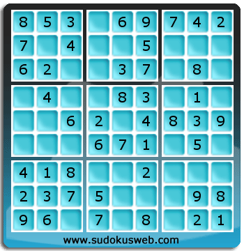 Nivel Muito Facil de Sudoku