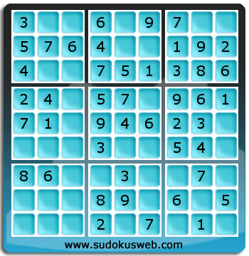 Sudoku von sehr einfacher höhe