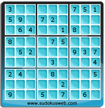 Sudoku von mittelmässiger höhe