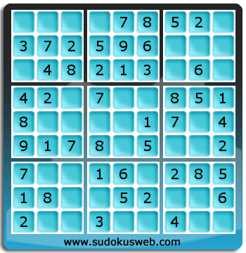 Sudoku de Niveau Très Facile