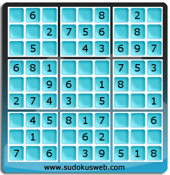 Sudoku de Niveau Très Facile