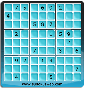 Sudoku von Fachmännischer höhe