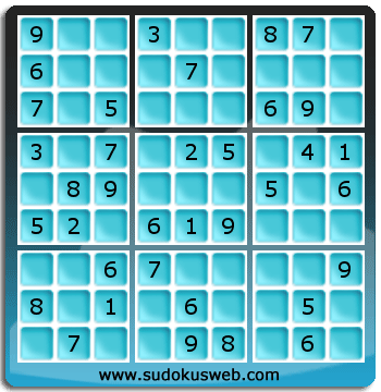 Sudoku von einfacher höhe