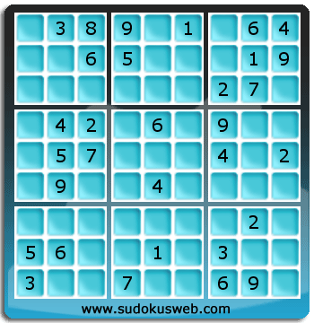 Sudoku von mittelmässiger höhe