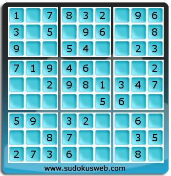 Nivel Muito Facil de Sudoku