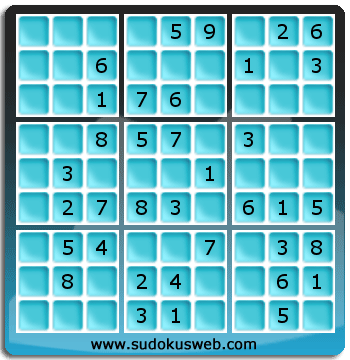 Sudoku von einfacher höhe