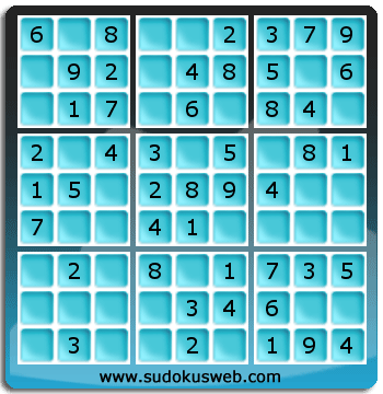 Sudoku von sehr einfacher höhe