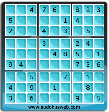 Nivel Facil de Sudoku